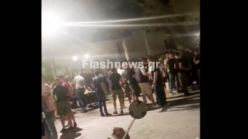 Απίστευτο κορονο-πάρτι στα Χανιά: Κάηκε το... πελεκούδι στη Σπλάντζια μέχρι τις 5 το πρωί