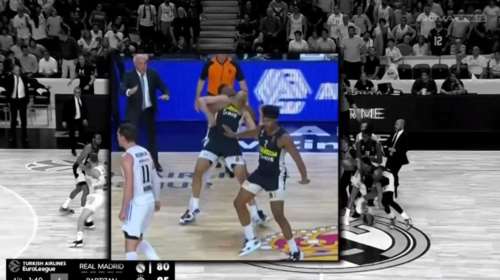 Euroleague: Αστείες οι ποινές  για το άγριο ξύλο στο Ρεάλ - Παρτίζαν - Τιμωρία 5 αγώνων για τον Γιαμπουσέλε