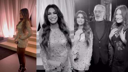Κίμπερλι Γκίλφοϊλ: Στο Παρίσι για το fashion show της Σήλιας Κριθαριώτη - Φωτογραφήθηκε με την Κάρλα Μπρούνι