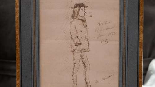 Γαλλία: Το πορτρέτο του Ρεμπό, σκιτσαρισμένο από τον Βερλέν, πωλήθηκε έναντι 585.000 ευρώ
