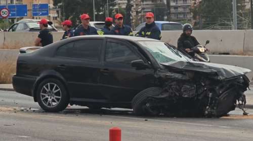 Τροχαίο στην Παραλιακή: Κυκλοφοριακές ρυθμίσεις στο σημείο [βίντεο]