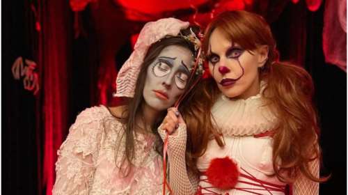 Σε θρίλερ του Στίβεν Κινγκ μεταμφιέστηκαν η Τάμτα, η κόρη της και ο Πάρις Κασιδόκωστας