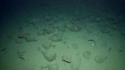 Αρχαίο ναυάγιο στα Κύθηρα: Εντυπωσιακές εικόνες από τα αρχαιολογικά ευρήματα