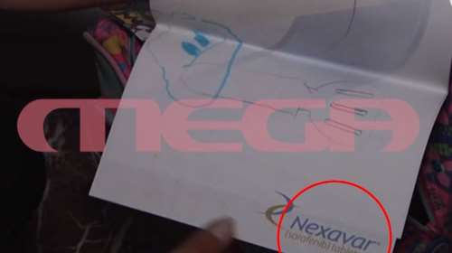 Πάτρα: Νέες ζωγραφιές της Τζωρτζίνας - Η σχολική της τσάντα και οι στίχοι από τραγούδι του Αντώνη Ρέμου [Βίντεο]