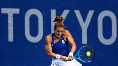 Ολυμπιακοί Αγώνες - Τένις: Προηγήθηκε, πάλεψε, αλλά έχασε η Μαρία Σάκκαρη