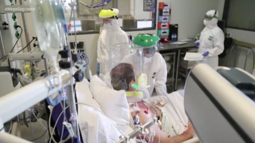 Κορονοϊός: Καθηλωτικό βίντεο - Η πρώτη αποσωλήνωση ασθενούς στο "Γεννηματάς" στη Θεσσαλονίκη