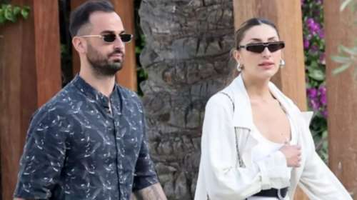 Άρης Σοϊλέδης &amp; Μαριλίνα Κυπαρίσση ποζάρουν μαζί αγκαλιά