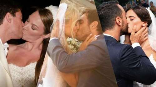 Τα γαμήλια φιλιά διασήμων ζευγαριών που άφησαν ιστορία [εικόνες]