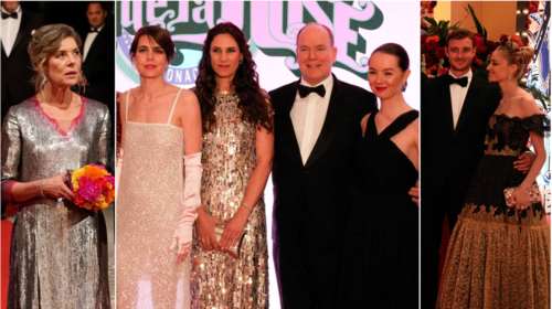 Λάμψη και μυστήρια στο Μονακό: Η Μπορομέο με πριγκιπικό φόρεμα και η vintage θεά Σαρλότ Κασιράγκι