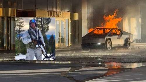 Λας Βέγκας: Αυτοπυροβολήθηκε ο οδηγός του Tesla πριν την έκρηξη - &quot;Πρασινοσκούφης&quot; του στρατού των ΗΠΑ, αγαπούσε τον Τραμπ