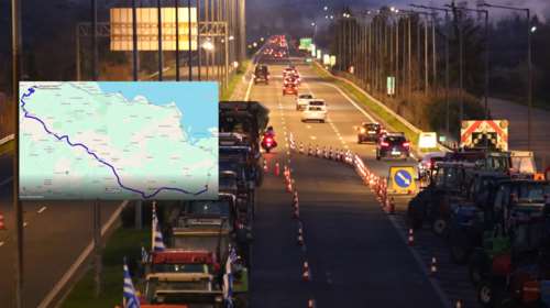 Μπλόκα: Τι λέει η ΕΛΑΣ για την κλειστή Εθνική οδό και τις ουρές χιλιομέτρων στο Μαρτίνο - Χάρτες με τις εναλλακτικές διαδρομές