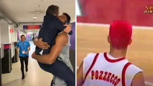 Τζιανμάρκο Ποτσέκο: Ποιος είναι ο &quot;τρελός&quot; προπονητής της Ιταλίας που... σάλταρε στην αγκαλιά του Αντετοκούνμπο [βίντεο]