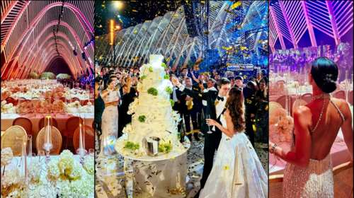 Μεγαλειώδης δεξίωση γάμου στο ΟΑΚΑ: Ο γάμος των εκατομμυρίων για ζάμπλουτο ζευγάρι από τον Λίβανο και το παραμυθένιο σκηνικό