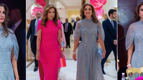 Η επιτομή της θηλυκότητας με απίθανο φόρεμα η βασίλισσα Ράνια: Η δραματική μεταποίηση για γίνει σεμνό