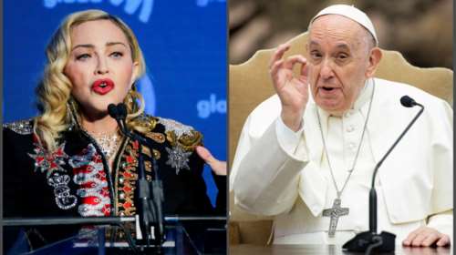 Η Μαντόνα (προ)καλεί τον πάπα Φραγκίσκο: Έχω αφοριστεί 3 φορές αλλά πρέπει να συζητήσουμε