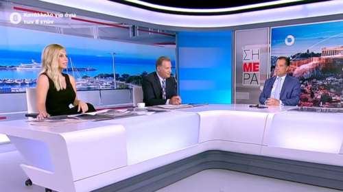 Αρπάχτηκαν Γεωργιάδης και Αναστασοπούλου στον αέρα του ΣΚΑΙ: &quot;Αφήστε τις ειρωνείες για τον πρωθυπουργό...&quot;