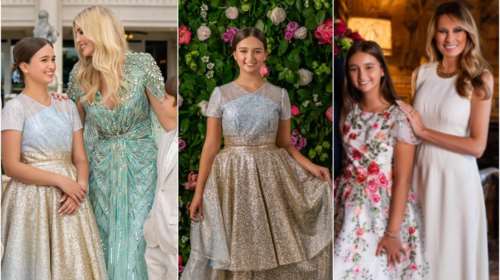 Το πάρτι της Αραμπέλα: Η Ιβάνκα με το φόρεμα της Κέιτ Μίντλετον και η εμφάνιση έκπληξη της Μελάνια Τραμπ