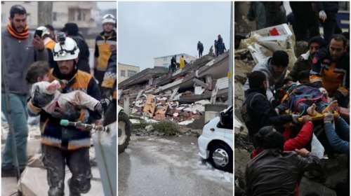 Σκηνές Αποκάλυψης στην Τουρκία: Κτίρια καταρρέουν σαν τραπουλόχαρτα, εγκλωβισμένοι φωνάζουν μέσα στα συντρίμμια [βίντεο]
