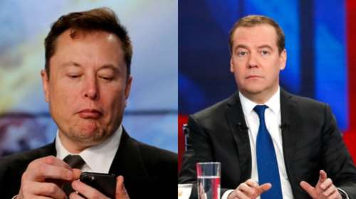 Ο Μεντβέντεφ ειρωνεύτηκε την Λιζ Τρας, αλλά ακολούθησε επικό τρολάρισμα του Ίλον Μασκ για τον πόλεμο στην Ουκρανία