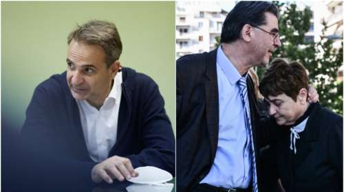 Με τους γονείς της Ελένης Τοπαλούδη συναντήθηκε ο Μητσοτάκης: &quot;Πολιτεία και κοινωνία, να φωνάξουμε δυνατά: Ποτέ ξανά!&quot;