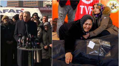 Στις σεισμόπληκτες περιοχές ο Ερντογάν - Αποζημίωση 495 ευρώ σε κάθε οικογένεια που χτυπήθηκε από τον Εγκέλαδο [εικόνες]