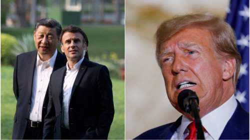 Επίθεση Τραμπ σε Μακρόν: Τον κατηγορεί ότι &quot;γλείφει&quot; τον Κινέζο πρόεδρο Σι Τζινπίνγκ