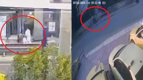 Παλαιό Φάληρο: Νέα βίντεο ντοκουμέντα - Η μητέρα σπρώχνει το καρότσι με το κοριτσάκι έξω από το σπίτι της στα Πατήσια