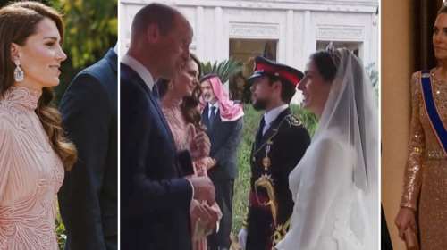 Φαντασμαγορική η Κέιτ Μίντλετον: Το δεύτερο look στον βασιλικό γάμο με παγιέτες και τιάρα και ο θαυμασμός της προς την royal νύφη