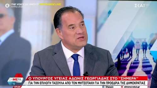 Γεωργιάδης: Λάθος της Σακελλαροπούλου που πήγε σε εκείνο το τραπέζι μετά το νομοσχέδιο για τoν γάμο των ομοφυλόφιλων