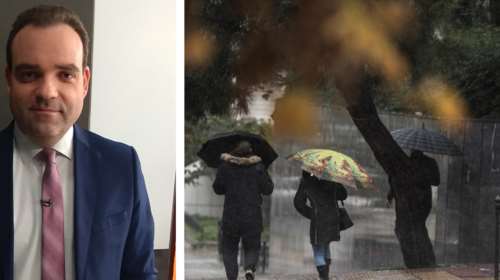 Προειδοποίηση Μαρουσάκη: Η Αττική θα χτυπηθεί &quot;αλύπητα&quot; από την κακοκαιρία που έρχεται - Θα πέσουν έως και 50 τόνοι βροχής