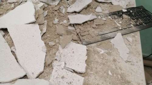 Βόλος: Έπεσαν σοβάδες σε αίθουσα Δημοτικού σχολείου - &quot;Από τύχη δεν θρηνήσαμε θύματα&quot;