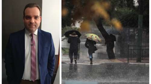 Καιρός - Κλέαρχος Μαρουσάκης: Η κακοκαιρία &quot;Αθηνά&quot; θα φέρει μεγάλα ύψη βροχής και τη Δευτέρα