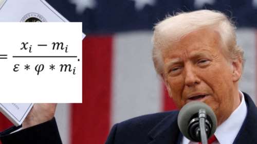 Πώς υπολογίστηκαν οι δασμοί του Τραμπ: Ο μαθηματικός τύπος που προκαλεί αντιδράσεις - &quot;Πραγματικά δεν υπάρχει καμία μεθοδολογία&quot;