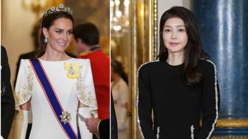 &quot;Undone&quot; beauty: Η πρώτη κυρία της Κορέας που αψηφά την ηλικία της και η Κέιτ Μίντλετον που την μιμήθηκε