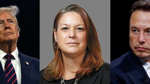 Σάλος με τη διευθύντρια των Μυστικών Υπηρεσιών στις ΗΠΑ: Η οροφή που γλιστρούσε και ο χλευασμός Μασκ για τα... γαριδάκια