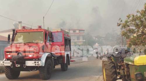 Φωτιά στο Βελεστίνο: Εκκενώσεις οικισμών και 112 στους κατοίκους του Βόλου να κλείσουν πόρτες και παράθυρα - Στη ΒΙΠΕ οι φλόγες