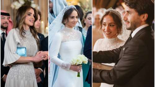 Royal γάμος στην Ιορδανία: Η αγχωμένη νύφη, η εκθαμβωτική βασίλισσα Ράνια με Dior και ο Έλληνας γαμπρός