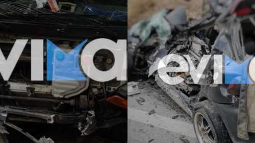 Τραγωδία στην Εύβοια: Θανατηφόρο τροχαίο στη Χαλκίδα - Νεκροί δύο νέοι 20 και 22 ετών [εικόνες]