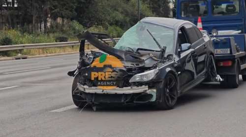 Τροχαίο στον Κηφισό: Καραμπόλα 4 ΙΧ και νταλίκας - Διαλύθηκε το ένα όχημα [βίντεο]