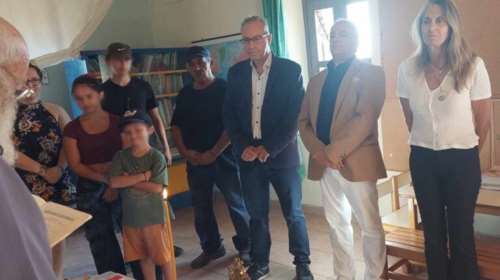 Για πρώτη φορά τάξη Γυμνασίου στη Γαύδο - Με τέσσερις μαθητές ο αγιασμός στο νησί