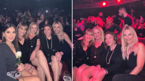 Μάρα Ζαχαρέα: Βραδινή έξοδος στα μπουζούκια με τη Σταματίνα Τσιμτσιλή και τις φίλες τους [εικόνες]