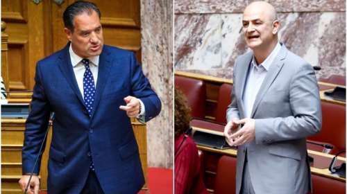 Άγρια κόντρα Γεωργιάδη και Καζαμία για &quot;φακέλωμα&quot; των τραυματιών από το συλλαλητήριο για τα Τέμπη