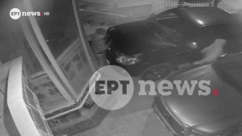 Βίντεο ντοκουμέντο: Συμμορία βάζει στο στόχαστρο οχήματα για να τα κλέψει - Τους πρόδωσε ο συναγερμός