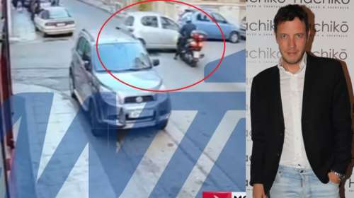 Σπύρος Δημητρίου: Βίντεο ντοκουμέντο - Η στιγμή που ΙΧ παραβιάζει το STOP και χτυπά τον γνωστό δικηγόρο