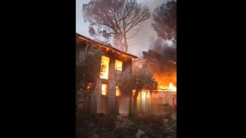 Άγιο Όρος: Φωτιά σε κελί μοναχών κοντά στη μονή Σταυρονικήτα [Βίντεο]