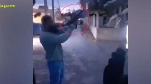 Μέγαρα: Βίντεο ντοκουμέντο - Πυροβολούσε με αυτόματο όπλο δίπλα σε σπίτια - Συνελήφθη 36χρονος Ρομά