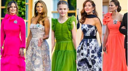 Royal λάμψη στη Σουηδία: Τα φλοράλ, τα μονόχρωμα και η μικρή πριγκίπισσα Εστέλ με το φόρεμα της μαμάς της