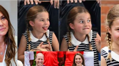 Οι γκριμάτσες της πριγκίπισσας Σάρλοτ: Πώς έκλεψε όλη την προσοχή από την fashion icon μαμά της