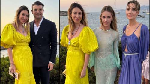 Glam party στην Αντίπαρο: Ο Φίλιππος Τσαγκρίδης, η Κάθριν Εμπειρίκου και η Ευγενία Νιάρχου σε dinner party με μαγική θέα