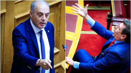 Άγρια κόντρα Βελόπουλου-Καιρίδη στη Βουλή: &quot;Δεν θα βγεις ούτε βουλευτής&quot; - &quot;Φέρε τα λεφτά από τη Γερμανία&quot; [βίντεο]